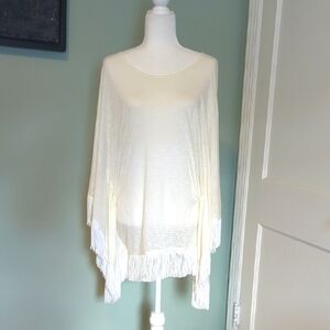 L*Space Fringed Coverup/Shawl